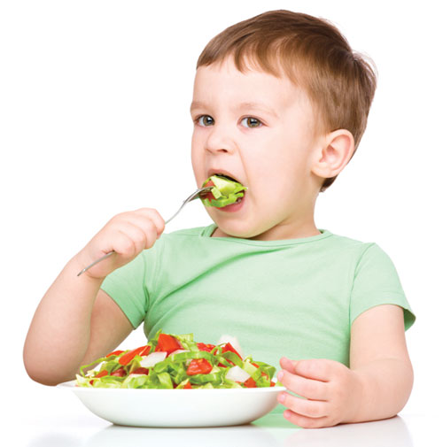 chứng lười ăn rau ở trẻ