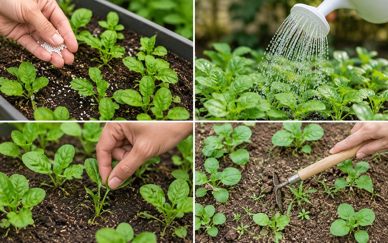 Cách chăm sóc rau mồng tơi